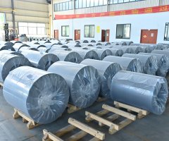 Detailed view of HiB-23/105 coil thickness and finish