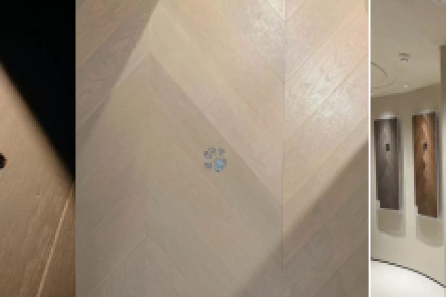 A Milky Way Hidden in the Wooden Floor