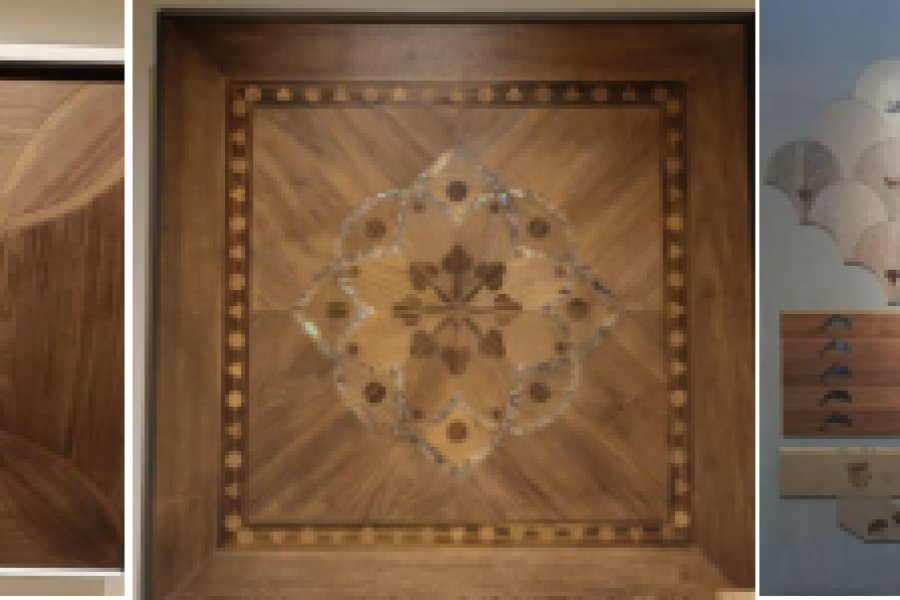 Who could resist sparkly wooden flooring?