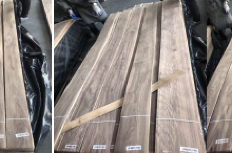 Black walnut veneer: A high-end decorative gift from nature, giving a space timeless elegance and warmth.