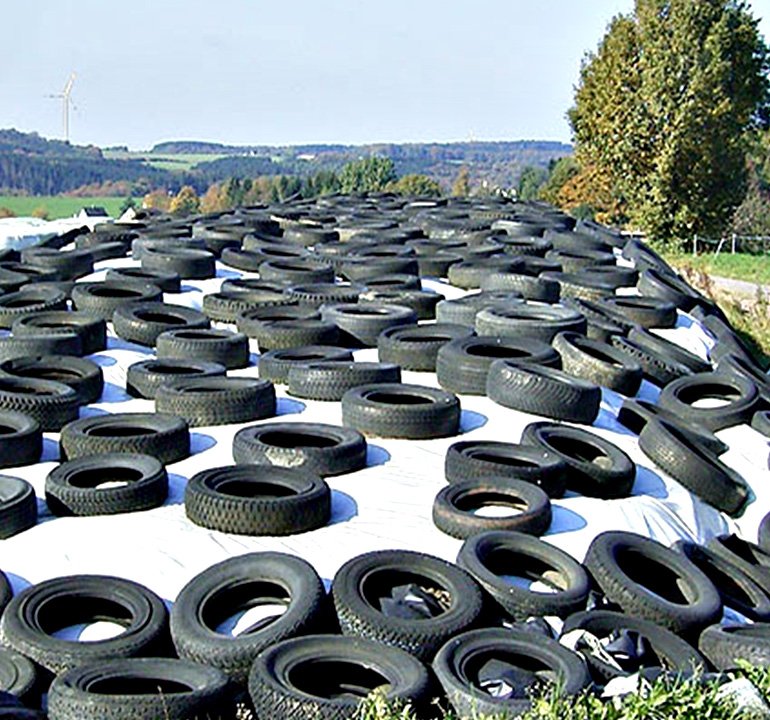 Black&White Film / Silage Tarp