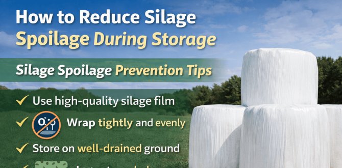 How to Reduce Silage Spoilage During Storage