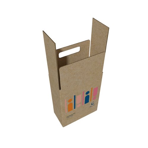 Top-lid box with a handle and a snap-on bottom