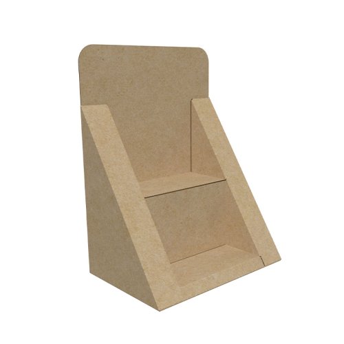 Double-layer Wide-edge Back Panel Display Stand