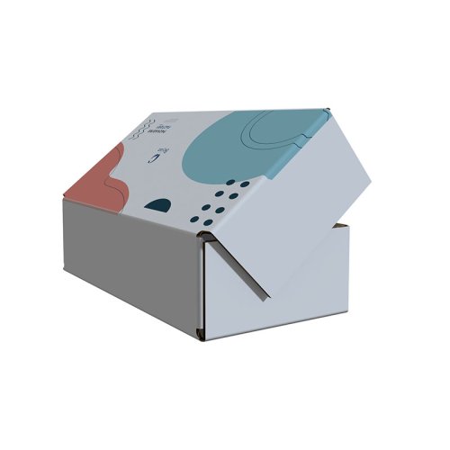 Foldable flip-top box